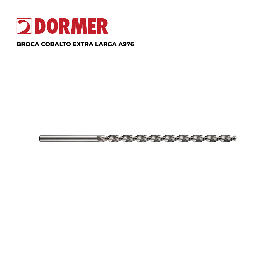BROCA COBALTO EXTRA LARGA A976 PULGADAS